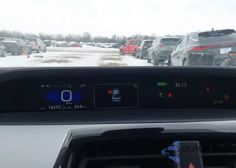 2021 Toyota Prius Le from USA, damaged, VIN JTDKAMFUXM3143680